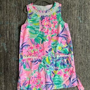 Girls Lily Pulitzer Floral Dress Size 8